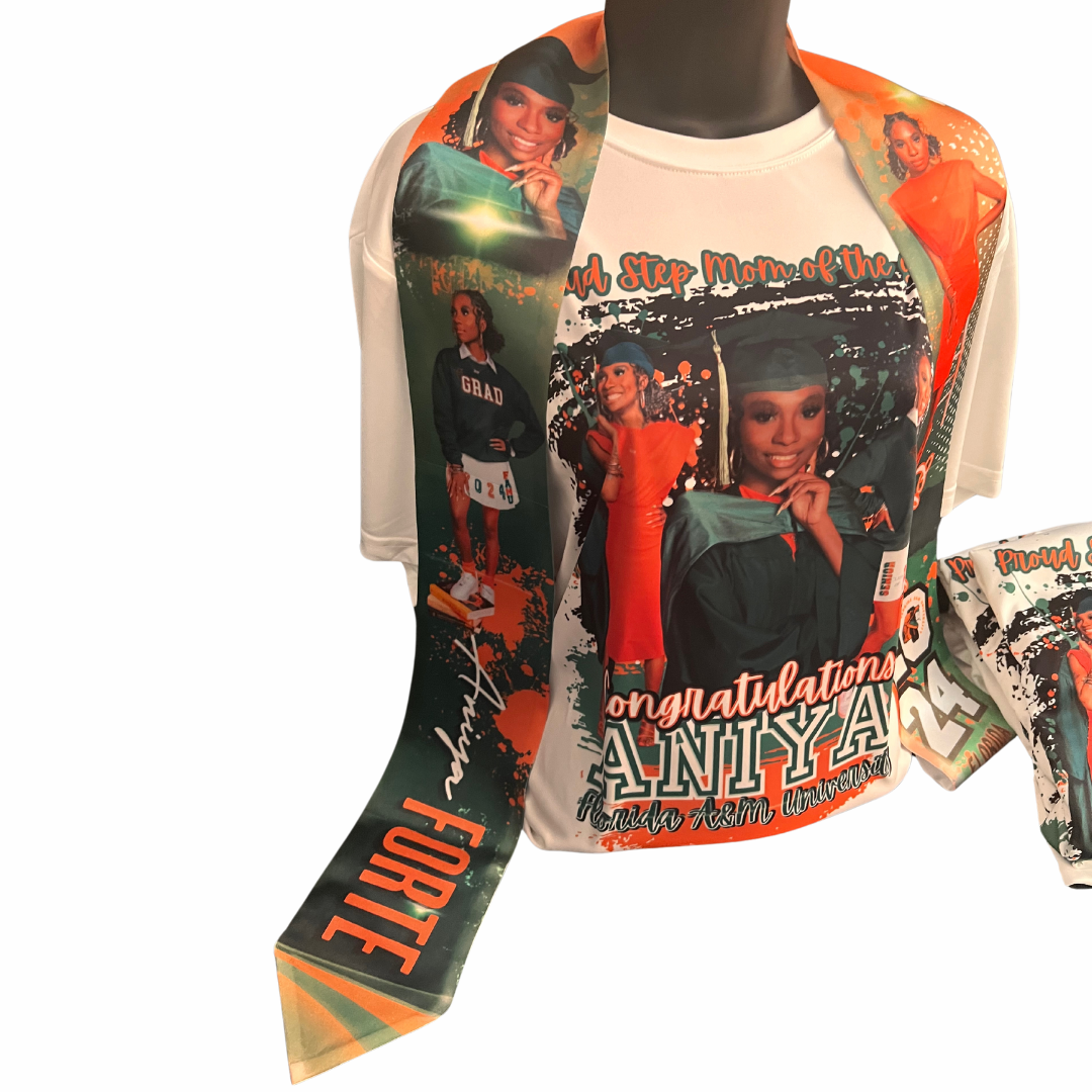 Personalized Graduation Stole