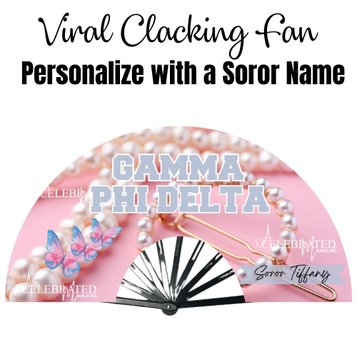 Gamma Phi Delta Clacking Fan Collection