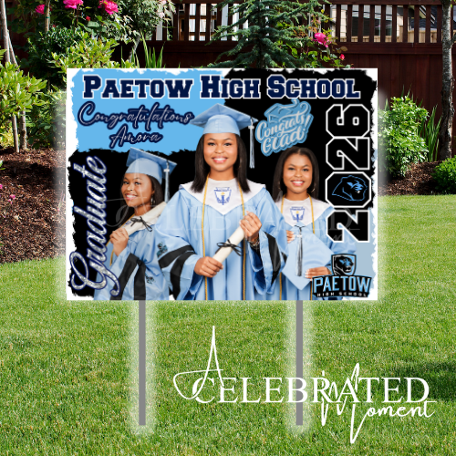 Custom GRAD Yard Sign